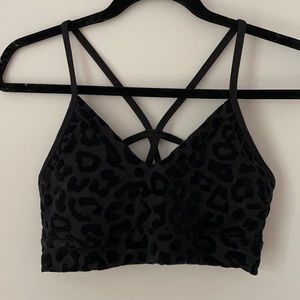 Leopard pattern Sports bra